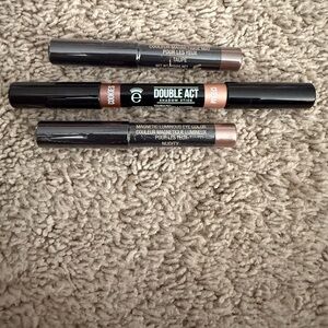 Essence Double Act Shadow Stick and magnetic eye color - lot of 3